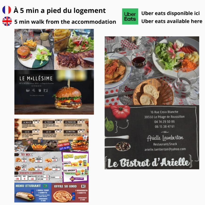 Appartamento Le Petit Republicain Le Péage-de-Roussillon Esterno foto